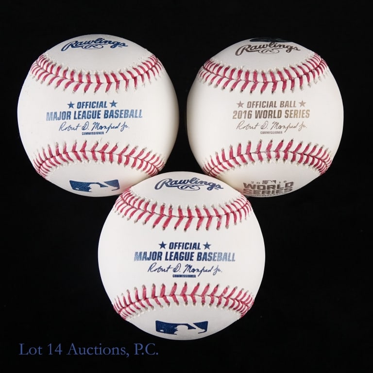 Chicago Cubs Signed Baseballs (14) - 9