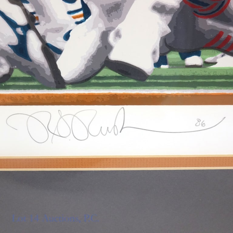 LE Rick Rush Signed "Won For Papa" Serigraph - 4