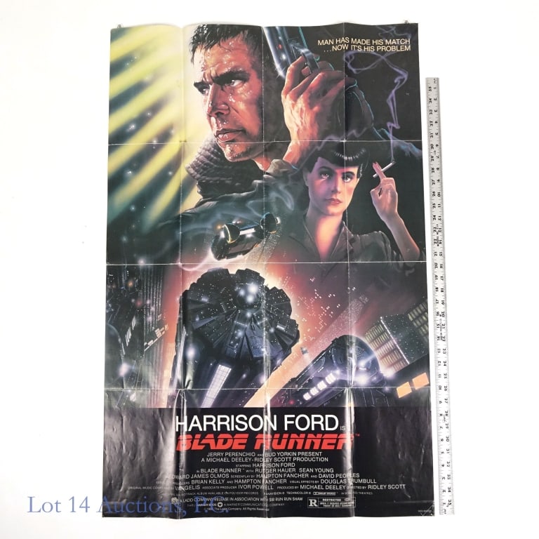 1982 Blade Runner 1-Sheet, Studio Version - 2