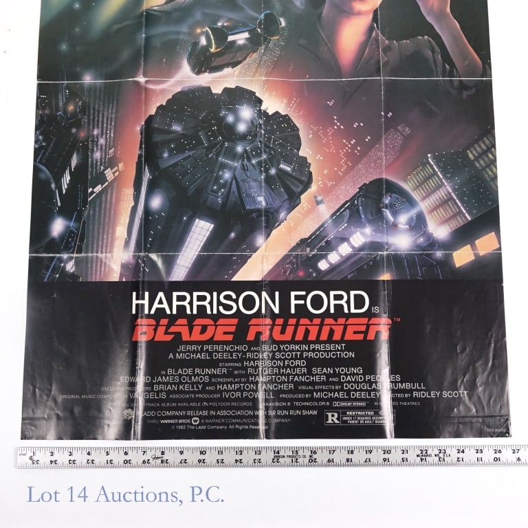 1982 Blade Runner 1-Sheet, Studio Version - 3