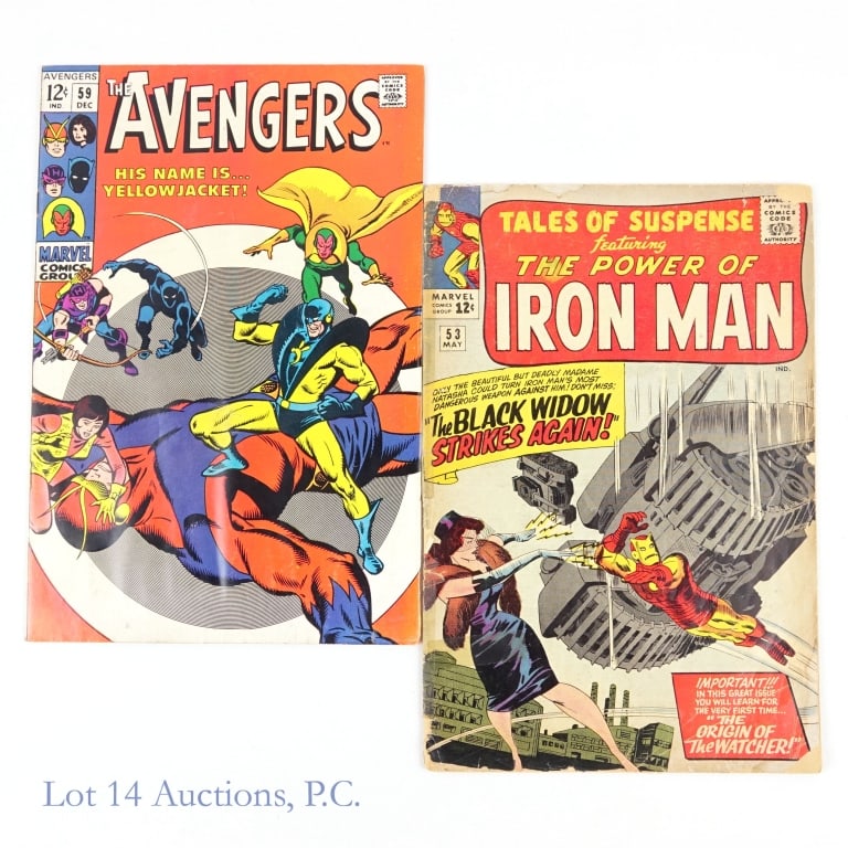 12 c. Key Marvel Comics (4) - 2