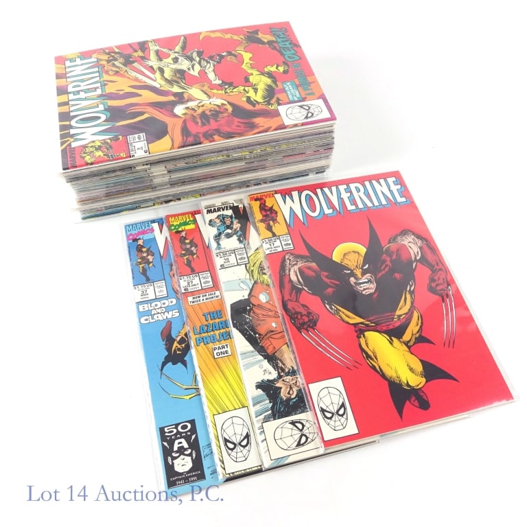 Wolverine #9-46 + 75, Key MARVEL (38) (1 of 4)