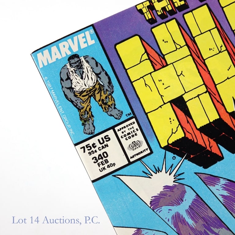 Incredible Hulk #340, Key Issue, MARVEL - 4