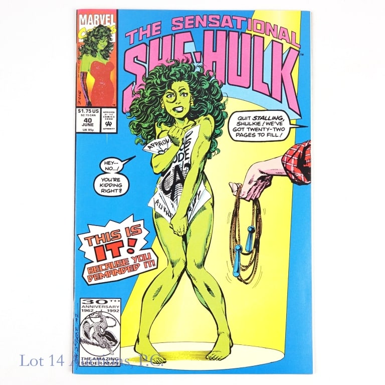 Sensational She-Hulk #40, Key Issue MARVEL (1 of 4)