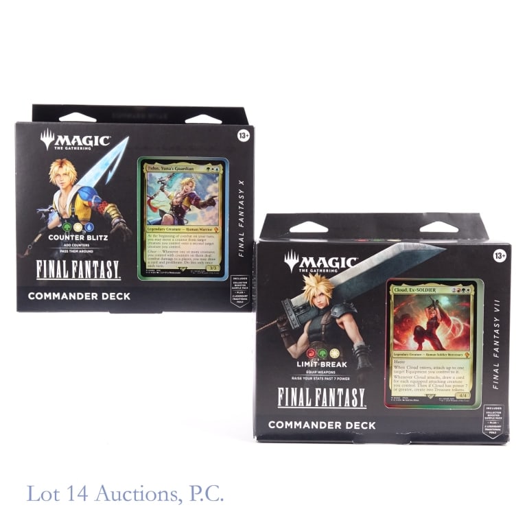 Magic The Gathering Final Fantasy, 4 Cmdr, Strtr - 2