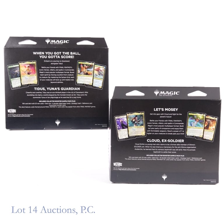 Magic The Gathering Final Fantasy, 4 Cmdr, Strtr - 3