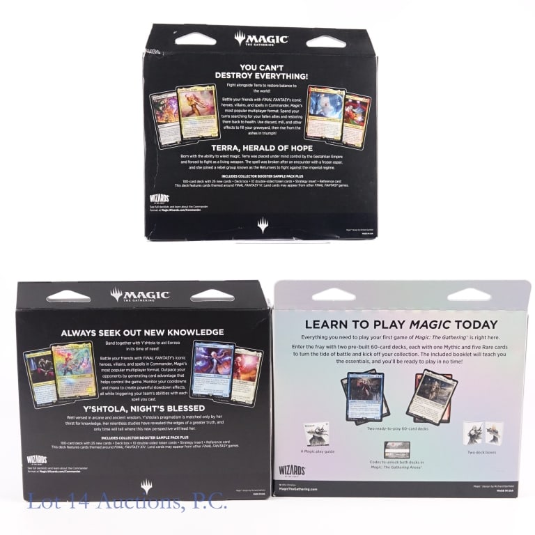 Magic The Gathering Final Fantasy, 4 Cmdr, Strtr - 5