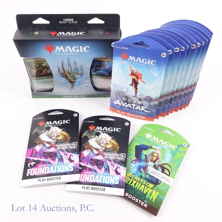 Magic The Gathering Starter Kit & 14 Sgl Packs NIP (1 of 7)