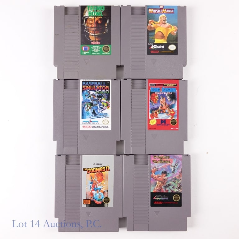 Nintendo Entertainment System NES Games (6) (1 of 3)