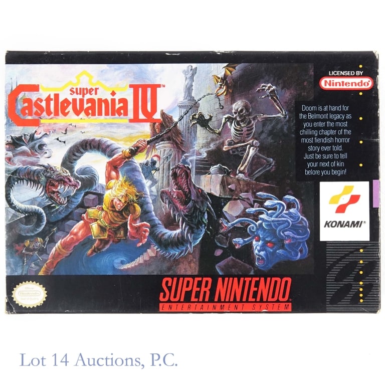 Super Nintendo Super Castlevania 4 CIB (1 of 5)