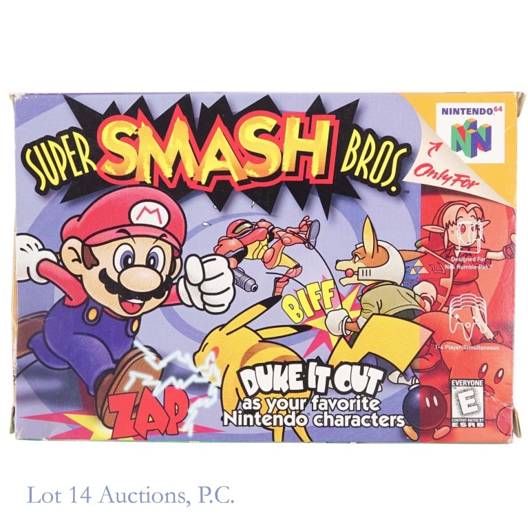 N64 Super Smash Bros Game (1 of 5)