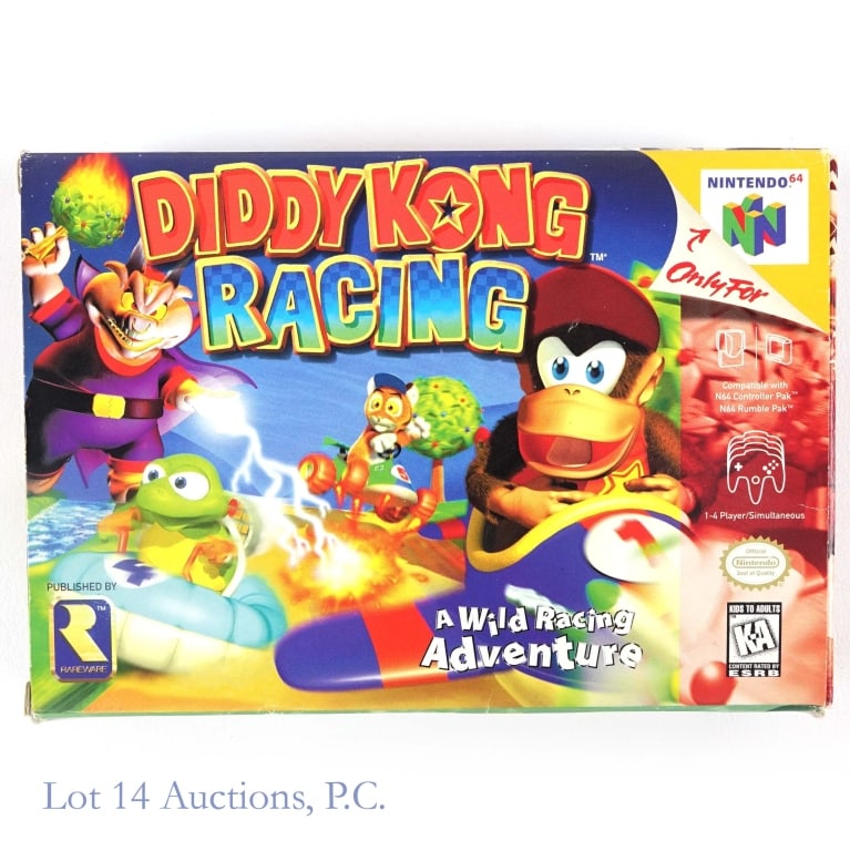 N64 Diddy Kong Racing Game CIB (1 of 5)