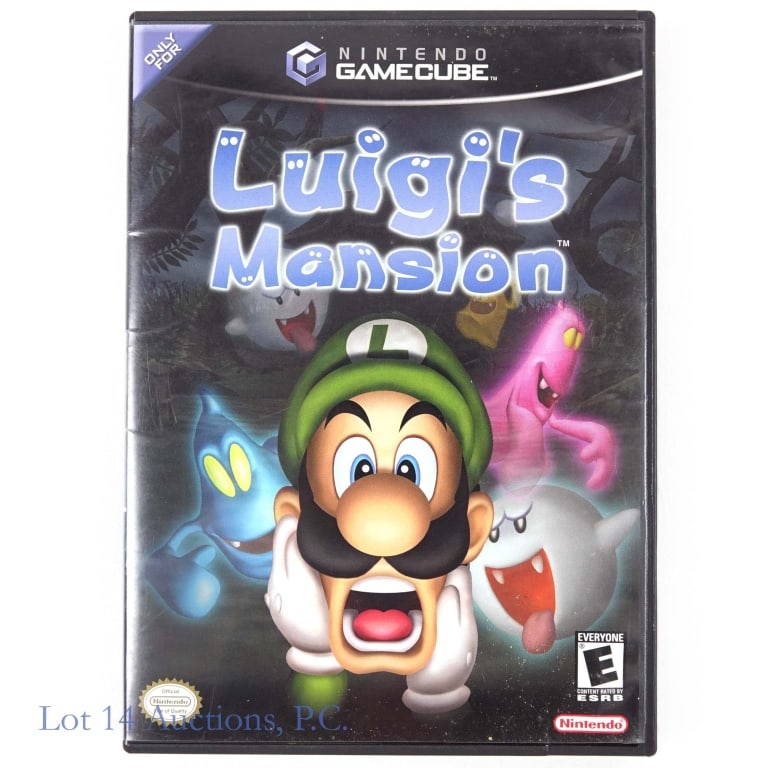 GameCube Luigi's Mansion Game CIB: Nintendo GameCube Luigi's Mansion game. Complete in box, see photos for condition and details.