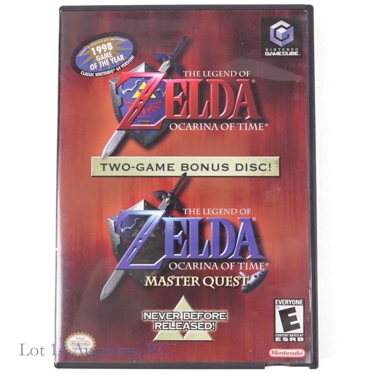 GameCube Legend of Zelda Two Game Disc CIB (1 of 3)