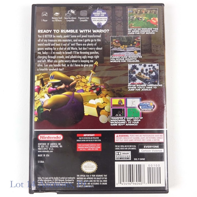 GameCube Wario World Game - 2