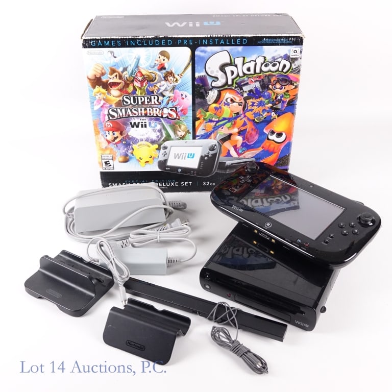 Nintendo Wii U Smash Splat Deluxe Set CIB T+W (1 of 5)
