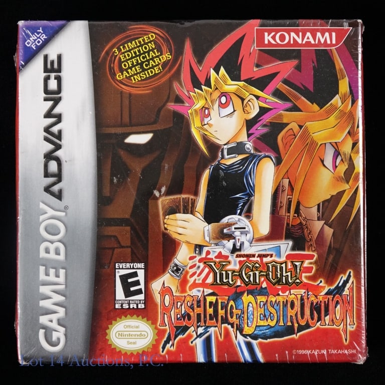 Game Boy Adv Yu-Gi-Oh Reshef Of Destruction Sealed: Nintendo Game Boy Advance GBA Yu-Gi-Oh Reshef of Destruction game. Brand new sealed never opened.