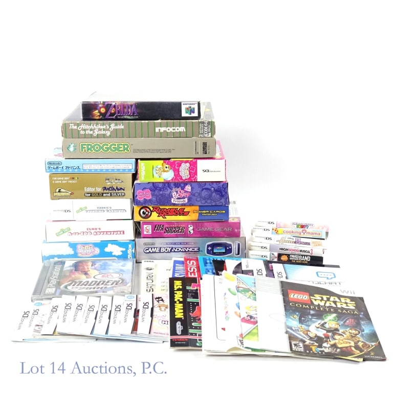 Nintendo DS, GBA & More Boxes & Manuals, No Games (1 of 5)
