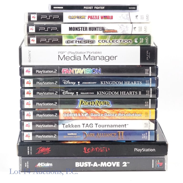 PlayStation 1, 2 & Portable Games CIB (3+7+3) (1 of 9)
