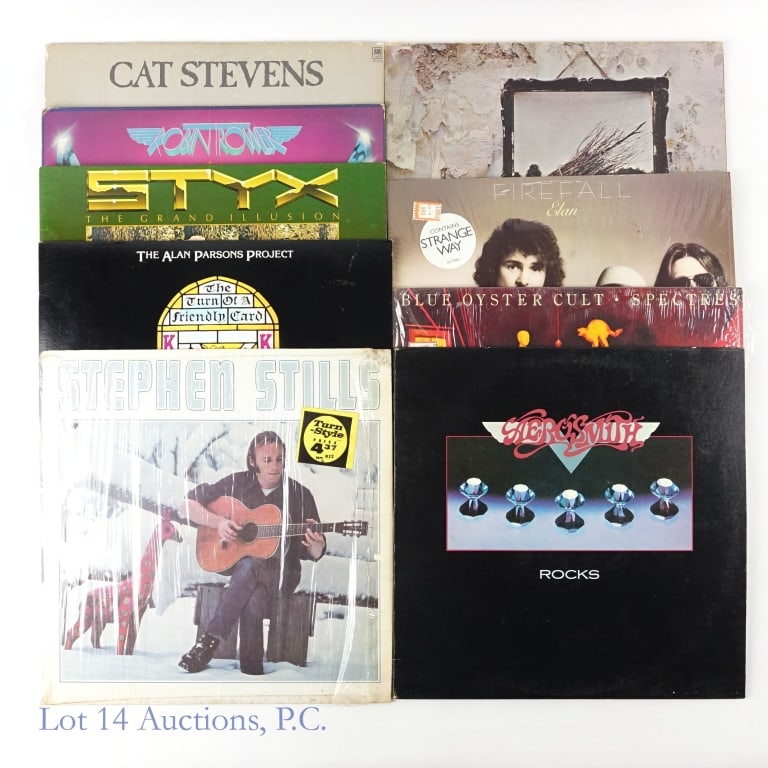 Vinyl Records Zeppelin, Oyster, Styx, More (9) (1 of 6)