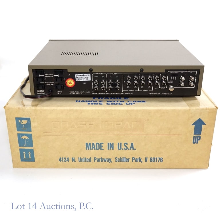 Phase Linear New Old Stock Audio Components (5) - 7