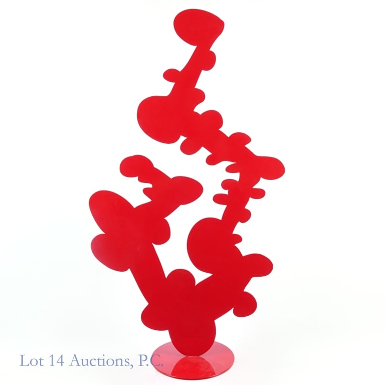Fritz Olsen "Orchid" Metal Sculpture (1 of 6)