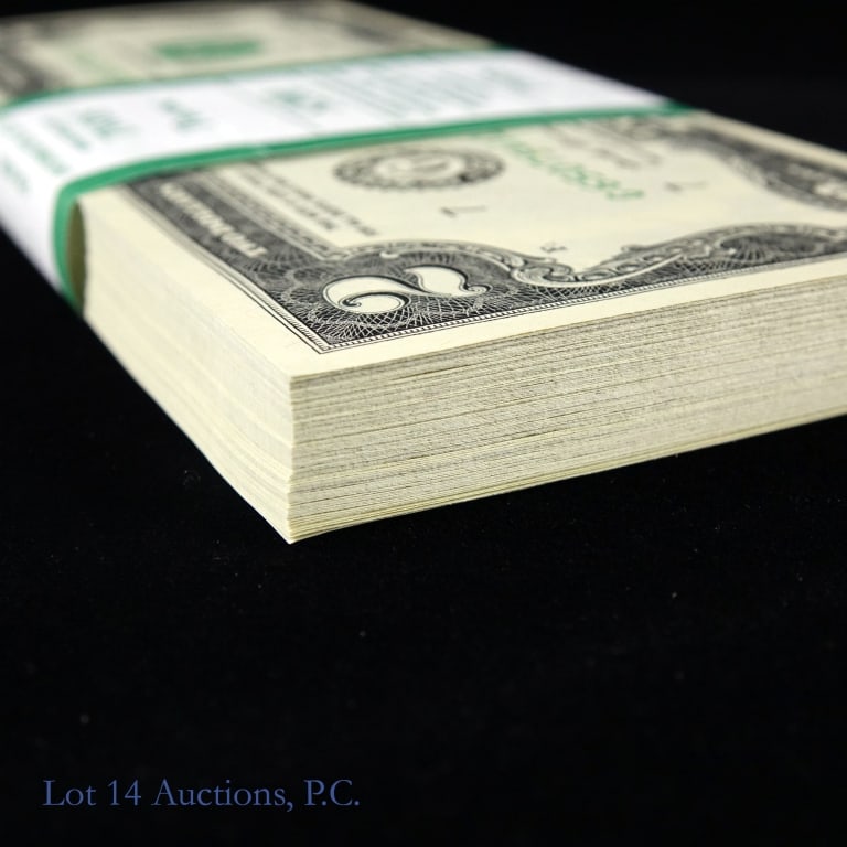 2017-A $2 Fed Reserve Notes CU Consec. S/Ns (100) - 4