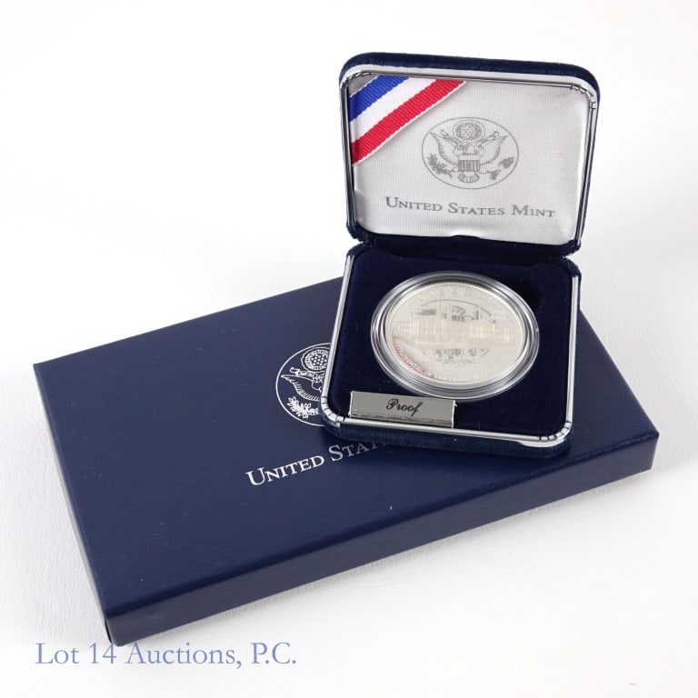 2006-S US Silver Proof Old Mint Com $1 in OGP (1 of 4)