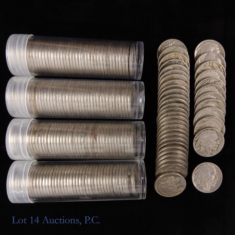 US Buffalo Nickels (Approx. 200) (1 of 2)