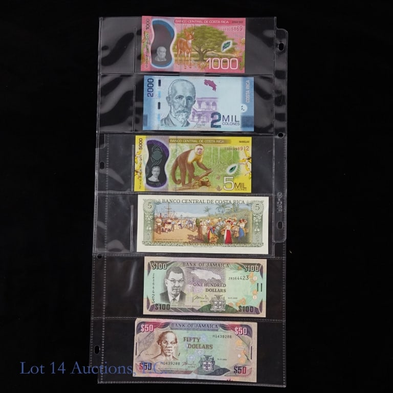 Various Central American Bank Notes (12) - 2