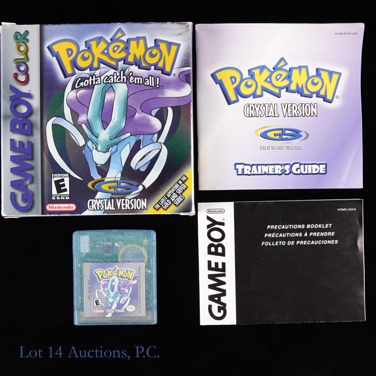 Game Boy Color Pokemon Crystal Game (Comp & Auth) (1 of 5)