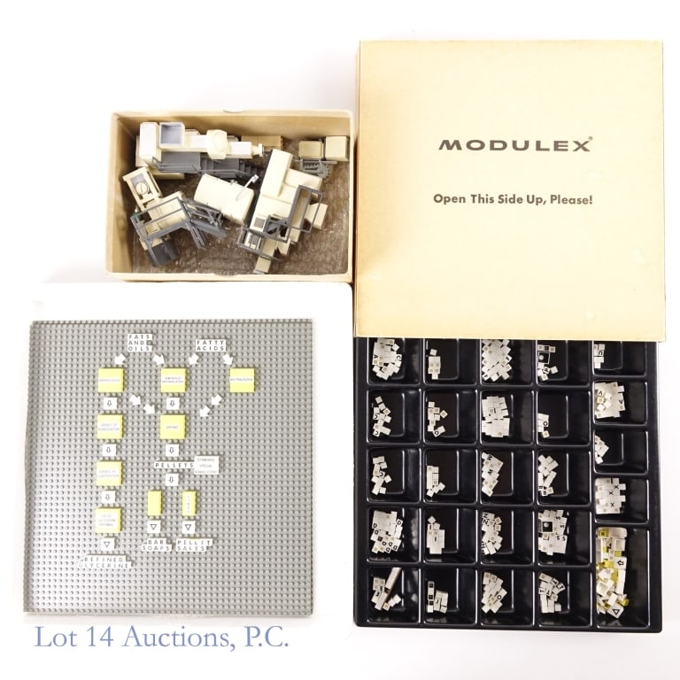1970s Modulex By Lego 3D Layout Planning Kit - 6