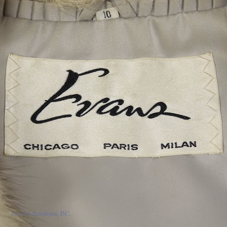 Vintage Evans Fox Fur Jacket - 3