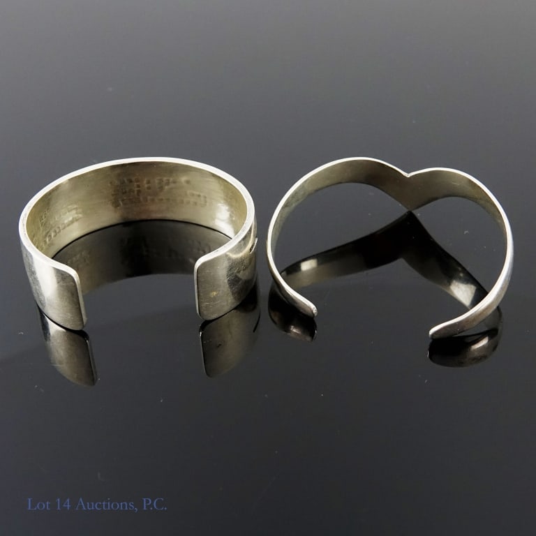 Three Sterling Silver Bracelets - 3