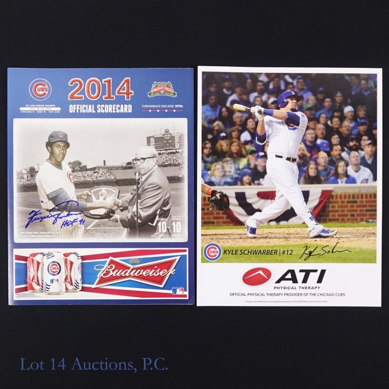 Assorted Cubs Memorabilia - Some Signed - 7