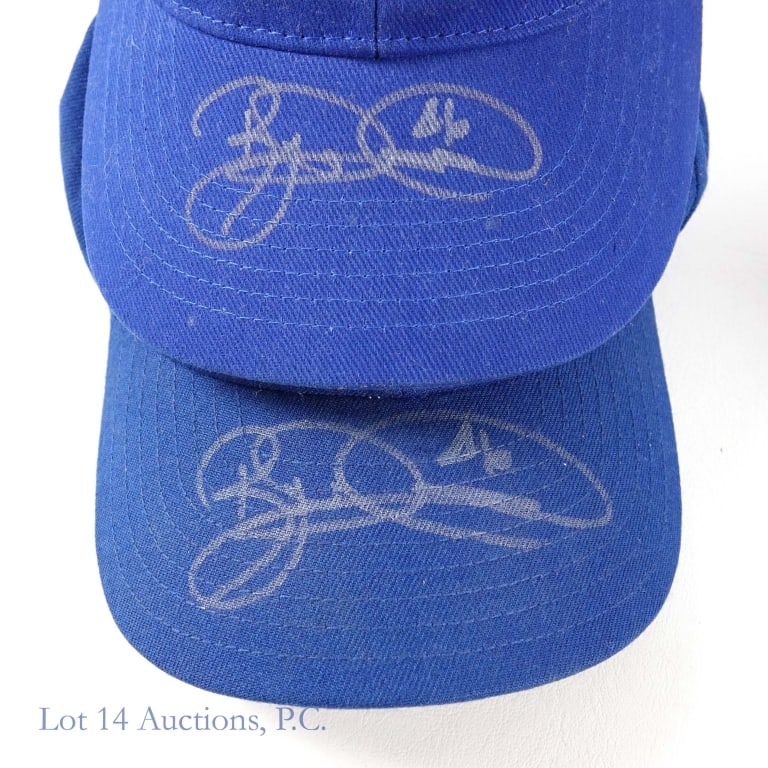 Cubs Signed Baseball Caps (6) - 4