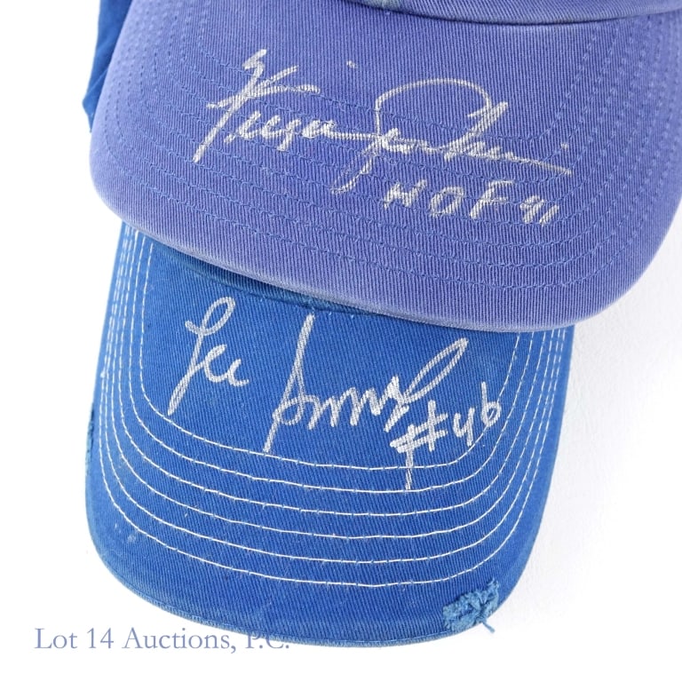 Cubs Signed Baseball Caps (6) - 5