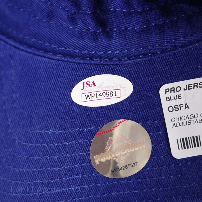 Cubs Signed Baseball Caps (6) - 6