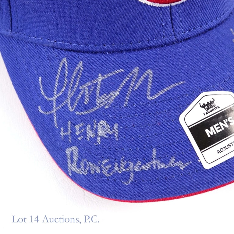 5 Chicago Cubs Signed Baseball Caps - 5