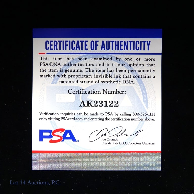 Denny McLain Multi Inscribed Baseball (PSA) - 7