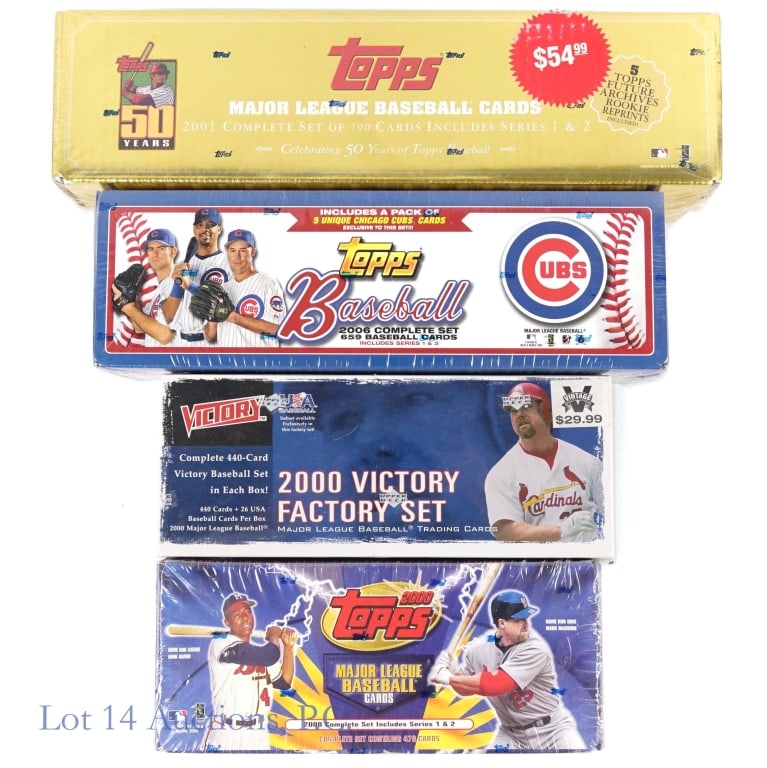 Complete Baseball Card Sets (9) - 3