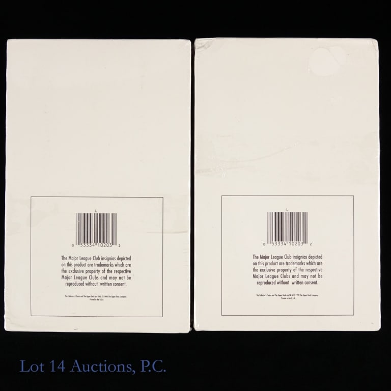 1991 Upper Deck Baseball Cards Box (2 FS) - 2