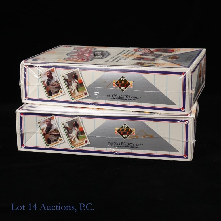 1991 Upper Deck Baseball Cards Box (2 FS) - 3