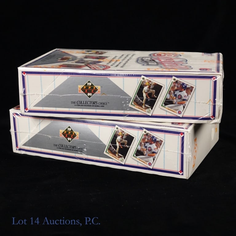 1991 Upper Deck Baseball Cards Box (2 FS) - 4