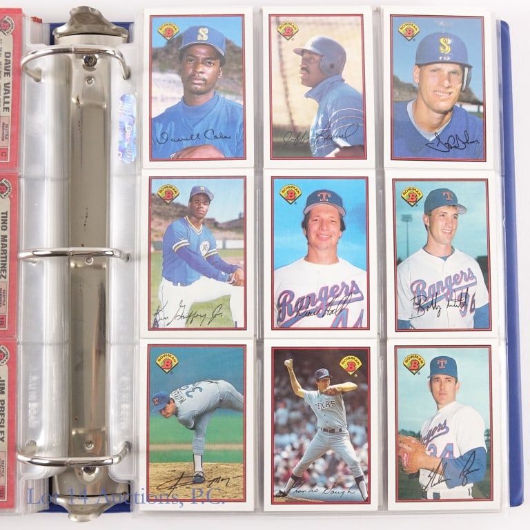 Complete Baseball Card Sets (8) - LOCAL/3rd - 4