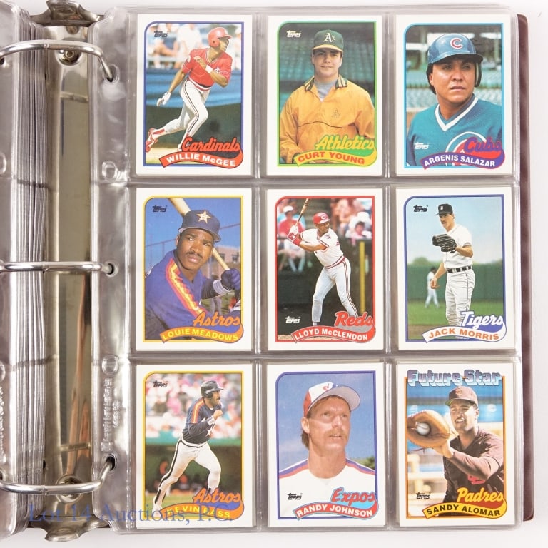 Complete Baseball Card Sets (8) - LOCAL/3rd - 6