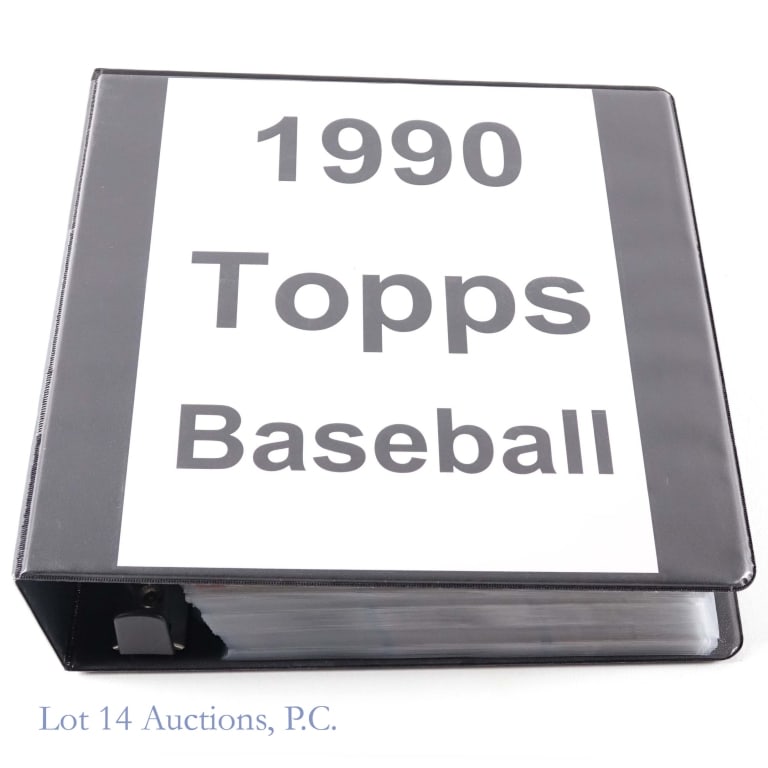 Complete Baseball Card Sets (8) - LOCAL/3rd - 8