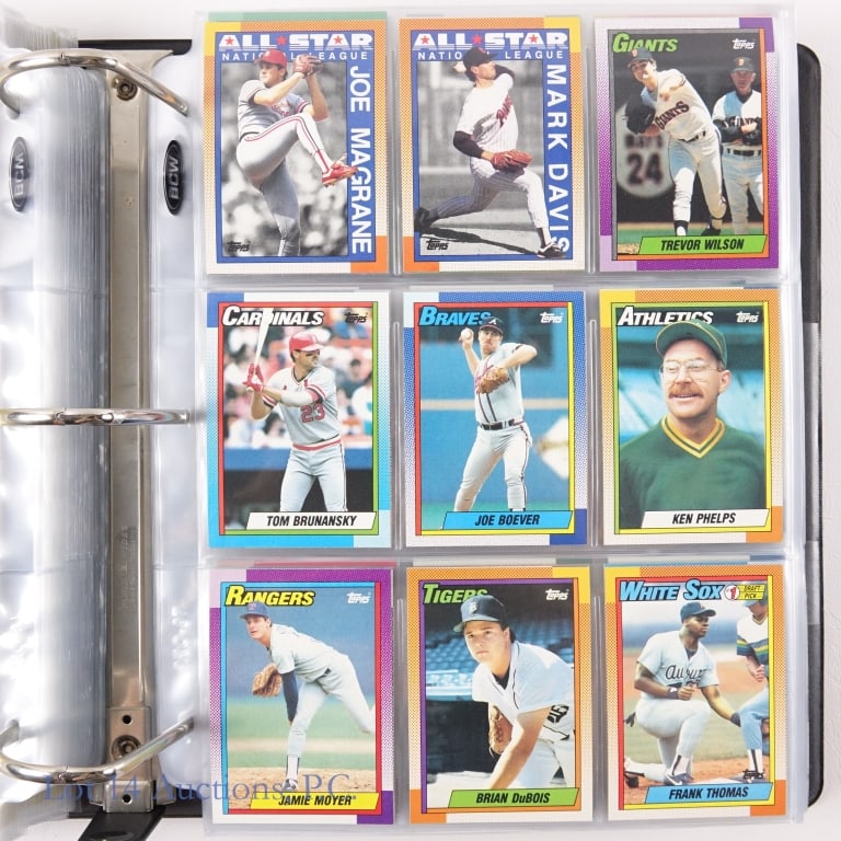 Complete Baseball Card Sets (8) - LOCAL/3rd - 9
