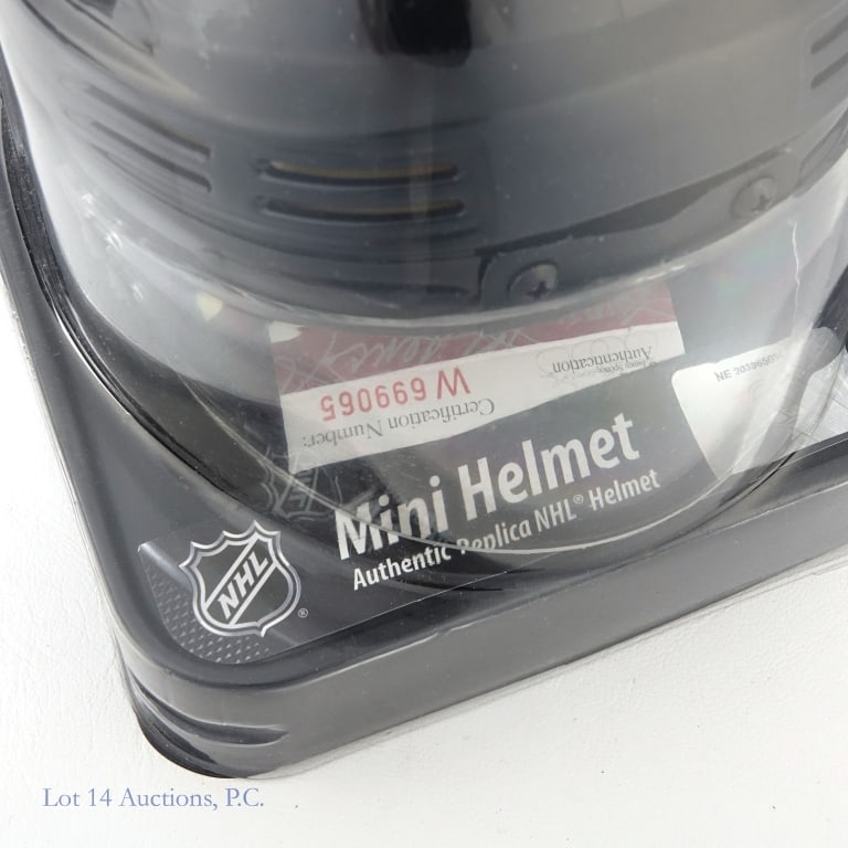 Chicago Blackhawks Signed Mini Helmets (5) - 3