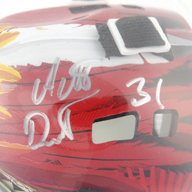 Chicago Blackhawks Signed Mini Helmets (8) - 9